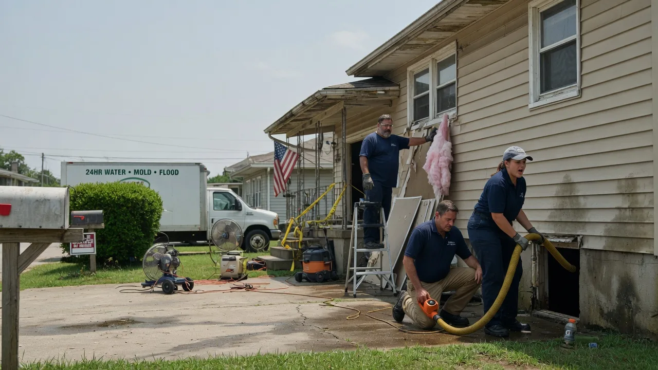 Water Damage Repair in Plano, IL near me